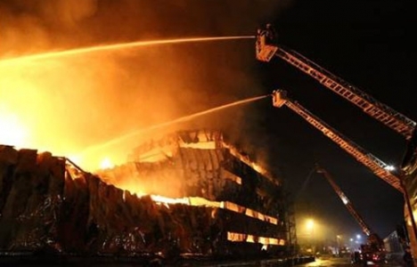 Gümrükteki antrepo küle döndü!