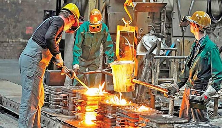 Sanayi üretimi ağustosta aylık yüzde 0,8 azaldı, yıllık yüzde oranında 3,1 arttı