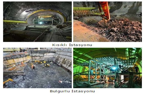 Üsküdar-Ümraniye-Çekmeköy metrosundan son fotoğraflar!