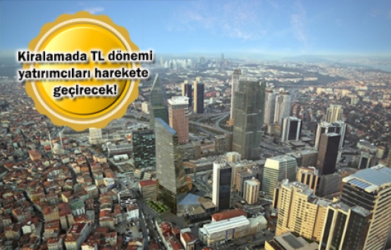 Ofis kiralarında Levent zirveden düşmüyor!