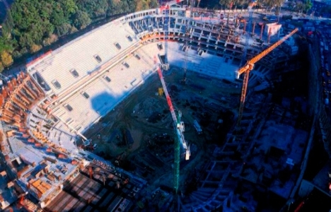 Beşiktaş A.Ş. hisse satışının geliri Vodafone Arena inşaatında kullanılacak!