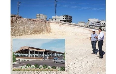 Şehitkamil'deki Uzay Çatılı Pazar Yeri'nin inşaatı başladı!