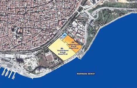 Emlak Konut Kazlıçeşme arsası