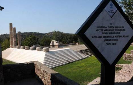 Apollon Smintheus Tapınağı yeniden arkeoloji dünyasına kazandırıldı!