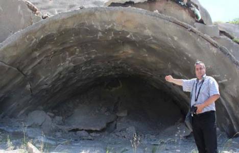 Bilecik YHT hattında çöken tünelin altında 33 milyon Euroluk tünel açma makinesi kaldı!