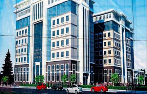 Antalya Adliye binasının kaba inşaatı tamamlandı!