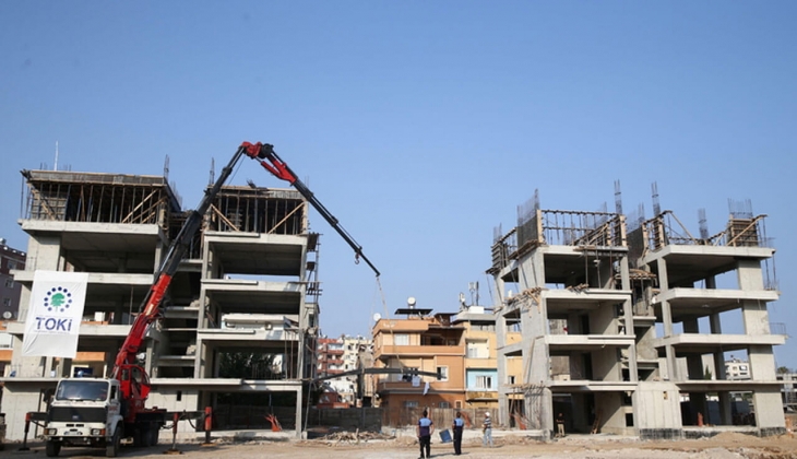 Mersin de kentsel dönüşüm projesi son gaz! 415 konut ve 50 dükkanın teslimleri 2023 te!