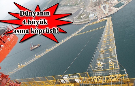 İzmit Körfez Geçiş Köprüsü'nden son durum fotoğrafları!