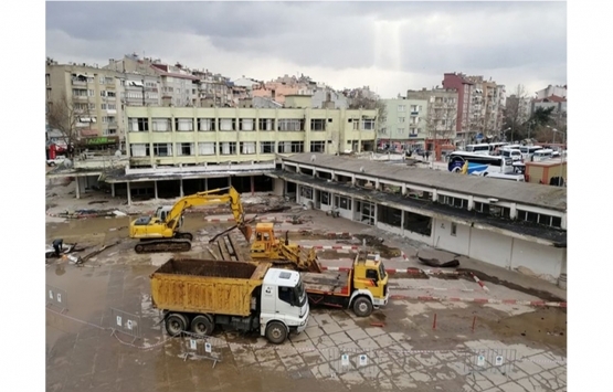 Balıkesir Erdek Otogarı yıkılıyor!