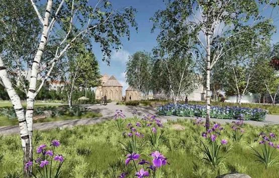 Erzurum Millet Bahçesi tarihi Üç Kümbetler i cazibe merkezi haline getirecek!