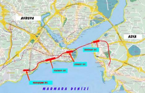 Marmaray projesi detayları!