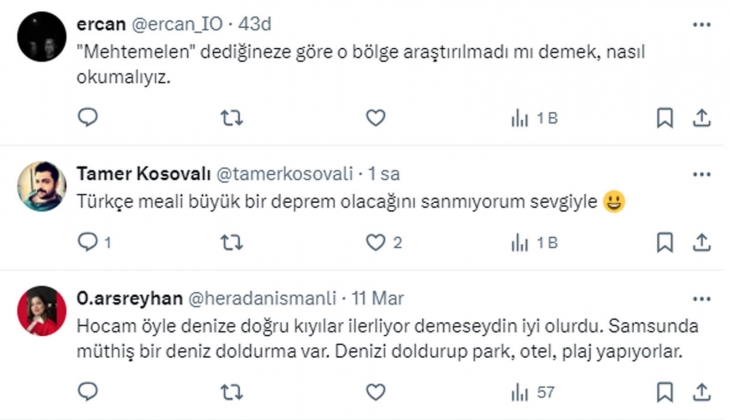 Samsun 4 büyüklüğünde sallandı, Prof. Dr. Naci Görür açıkladı: Kıyılar denize doğru ilerliyor!