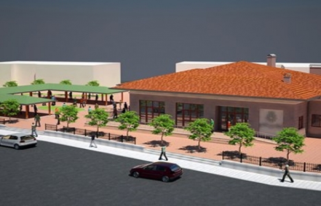 Selçuklu Sızma Sosyal Tesisi'nin inşaatında son durum!