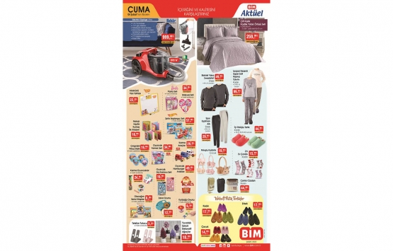 BİM 4 Şubat 2022 aktüel ürünler kataloğu!
