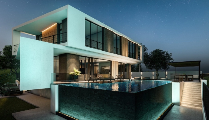 Pangea Villas Kıbrıs’ta dağ ve deniz manzaralı villalar 950 bin sterline!