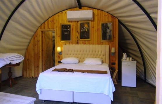 Tunceli de çadır kamp konseptli otel açıldı!
