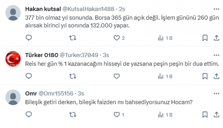 10 bin TL parası olanlar dikkat! Yüzde 1 kazançla 1 yılda 378 bin, 2 yılda 1.5 milyon TL niz olabilir!