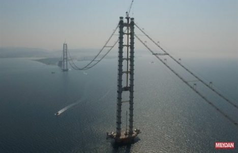 Körfez Geçiş Köprüsünün inşaatında son durum