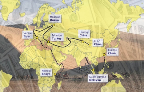 Tarihi İpek Yolu için 8 trilyon dolarlık altyapı çalışması yapılacak!