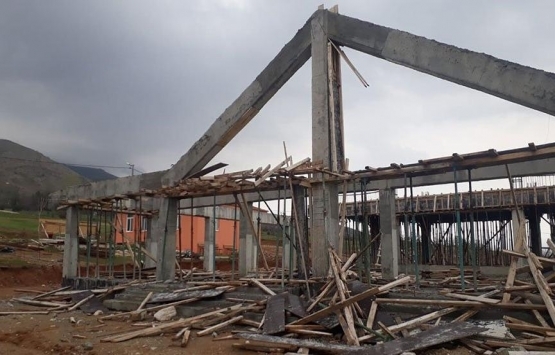 Elazığ Fethi Sekin Külliyesi'nin inşaatı durdu!