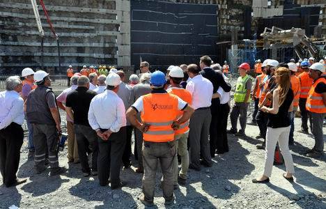 Vodafone Arena numaralı batı tribünü inşaatına başlandı!