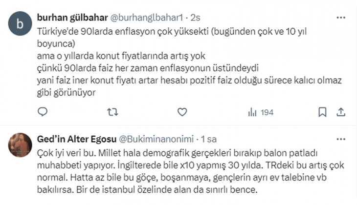 1988 den bu güne İstanbul da dolar bazlı konut fiyat endeksi nasıl değişti?