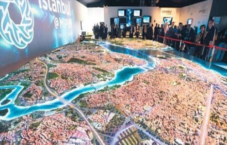 İstanbul, MIPIM'de 200 metrekarelik alanda tanıtıldı!
