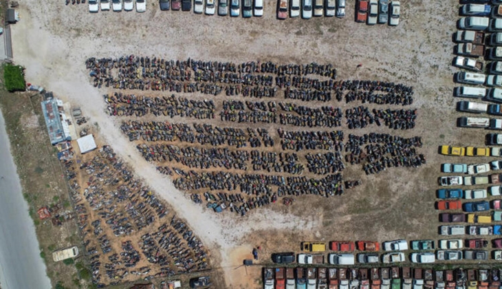 700 bin hacizli aracın satış süreci başladı! Bölüm bölüm satılacak!