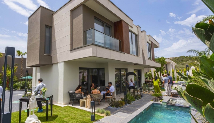 Shelton Bodrum projesi görücüye çıktı! Tamamı 4+1 lerden oluşan 104 villa!