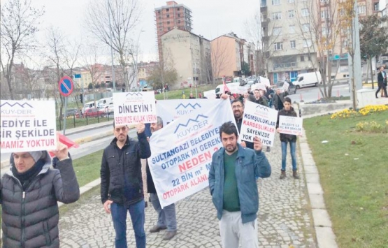 Sultangazi’de 'meydan projesi' protestosu!