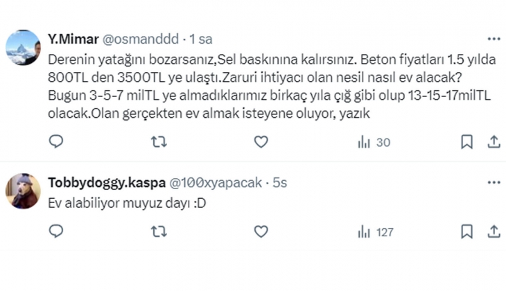 Konut fiyatları düşse de satılmıyor!