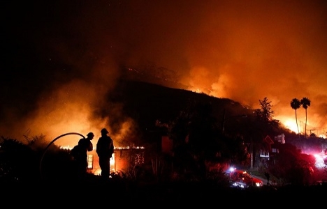 California daki yangın ile 200 villa kullanılamaz hale geldi!