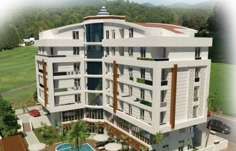 Palm Rezidans 2'de otel konseptinde daireler!