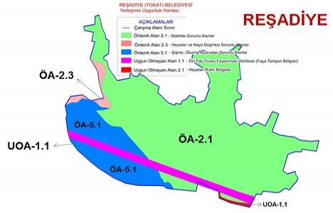 Tokat Erbaa, Niksar ve Reşadiye de riskli alanların Mikrabölgeleme Etütleri yapıldı!
