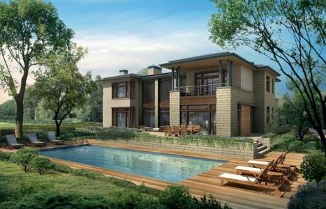 Ormanada örnek daire!