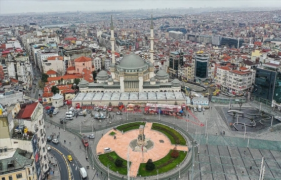 Taksim Cami'nin yüzde 95'i tamamlandı!