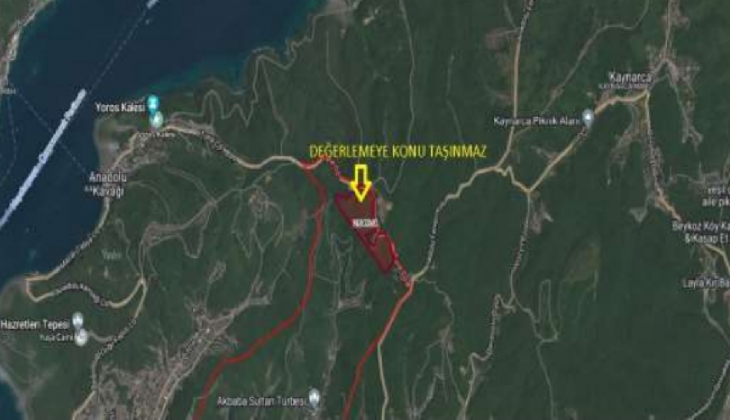 Halk GYO nun Beykoz daki arsalarının toplam değeri 319 milyon TL!