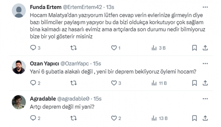Prof. Dr. Naci Görür, yine o bölgeyi işaret etti: 6 Şubat ta buralara önemli miktarda enerji transfer edildi!