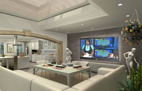 Yalçınlar Group Batı Mahal örnek daire!