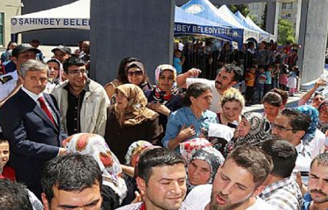 Şahinbey´in sosyal konutlarına 30 bin 724 başvuru!