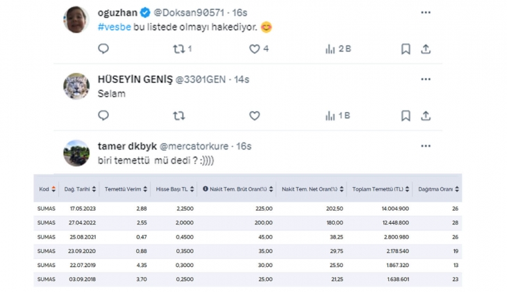 Borsada düzenli temettü veren 41 hisse!