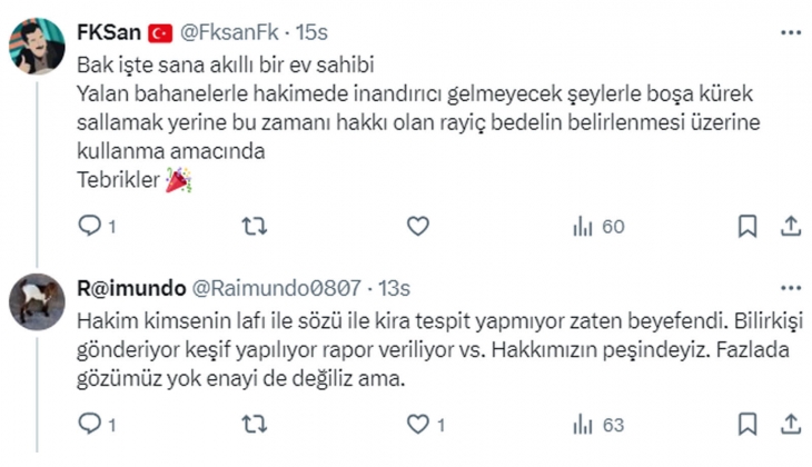 Yüzde 25 ile oturan kiracılara tepki: Kira tespit davası ile yanınıza kar kalmayacak farkını vereceksiniz! 