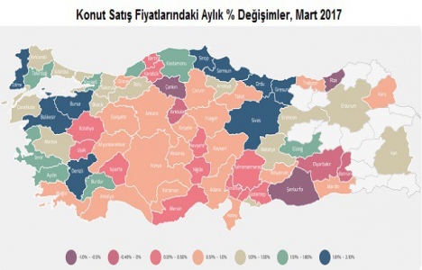 REIDIN 2. El Konutlar Fiyat Endeksleri 2017 Mart sonuçları!