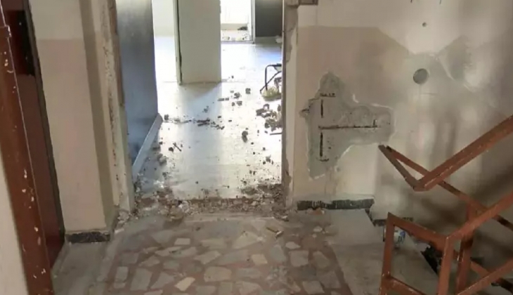 Beylikdüzü nde çürük raporu verilen binada tek kalan kiracı: Ben bu oyuna düşmeyeceğim!