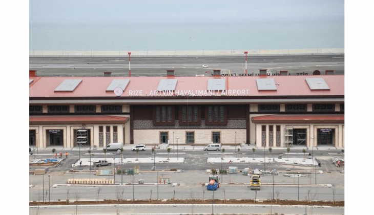 Rize-Artvin Havalimanı nda ilk test uçuşu gerçekleştirildi!