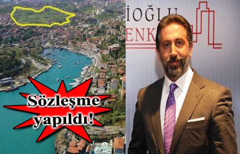 Tahincioğlu İstinye otel projesi için imzalar atıldı!