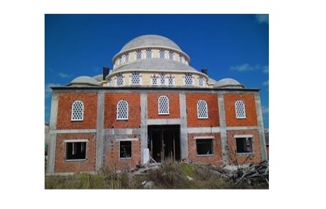 Arnavutköy Halid Bin Velid Camii'nin kaba inşaatı tamamlandı!
