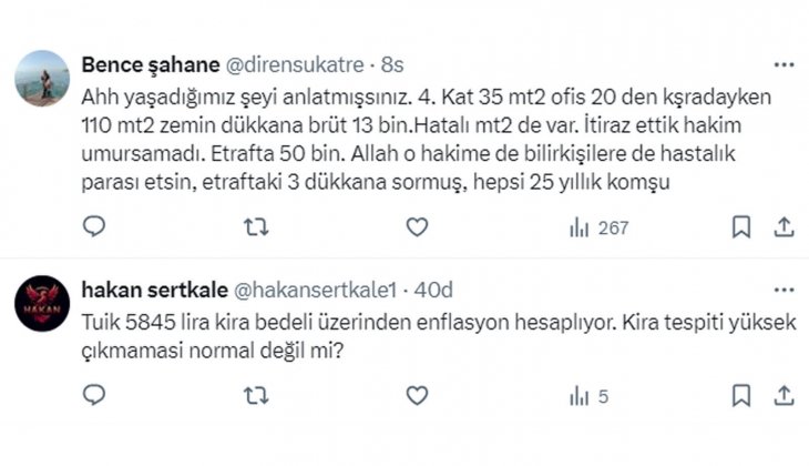 Kira tespit davalarındaki giderler yüzbinleri buluyor: Mülk sahipleri hayal kırıklığı yaşıyor, patron kiracılar mutlu!
