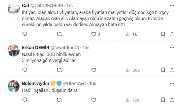 Ev ve araba fiyatlarında henüz en kötüsü gelmedi: Yabancılar bile aldıkları konutları satıp çıkmaya çalışıyor!