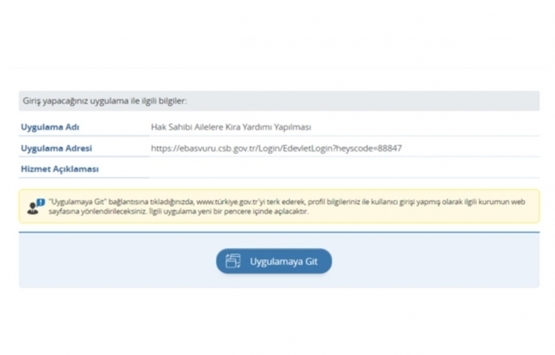 Kira yardımı başvurusu nasıl yapılır?